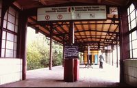 S-Bahnhof Berlin-Rummelsburg, Datum: 16.09.1989, ArchivNr. 45.129